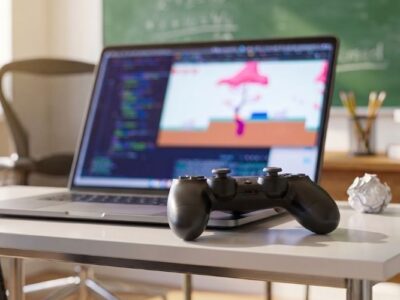 Creating educational video games using AI (1 week in Corfu)